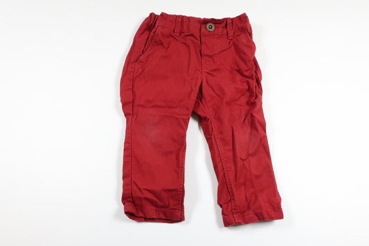 Chinos from H&amp;M - Size 68 - Burgundy