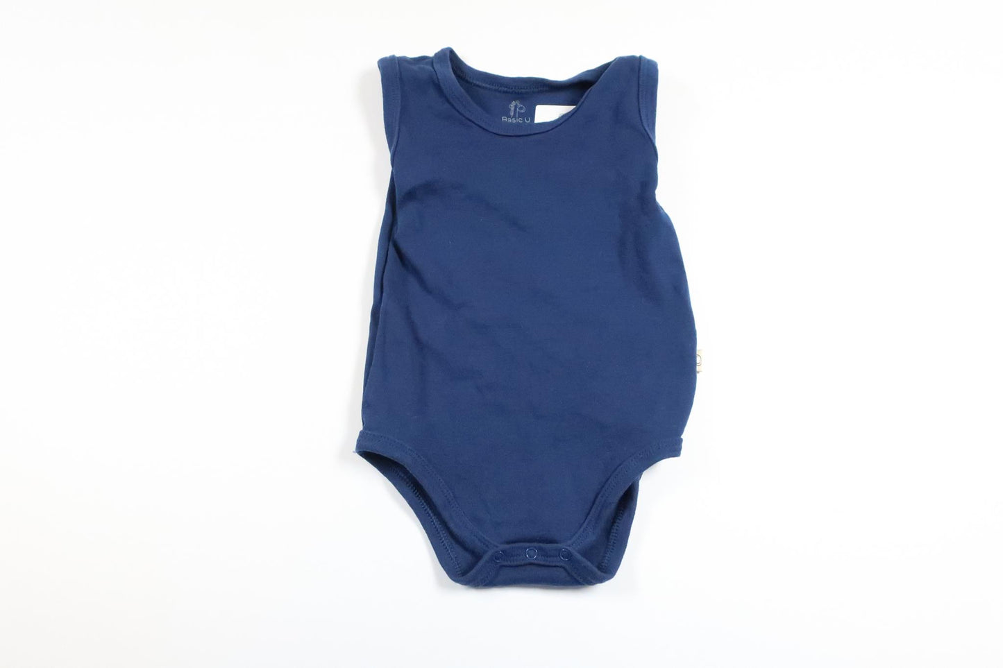 Leinenbody von Basic U – Größe 62 – Marineblau