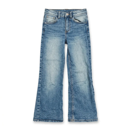 Blommiga jeans från H&M - Storlek 116 - Denim