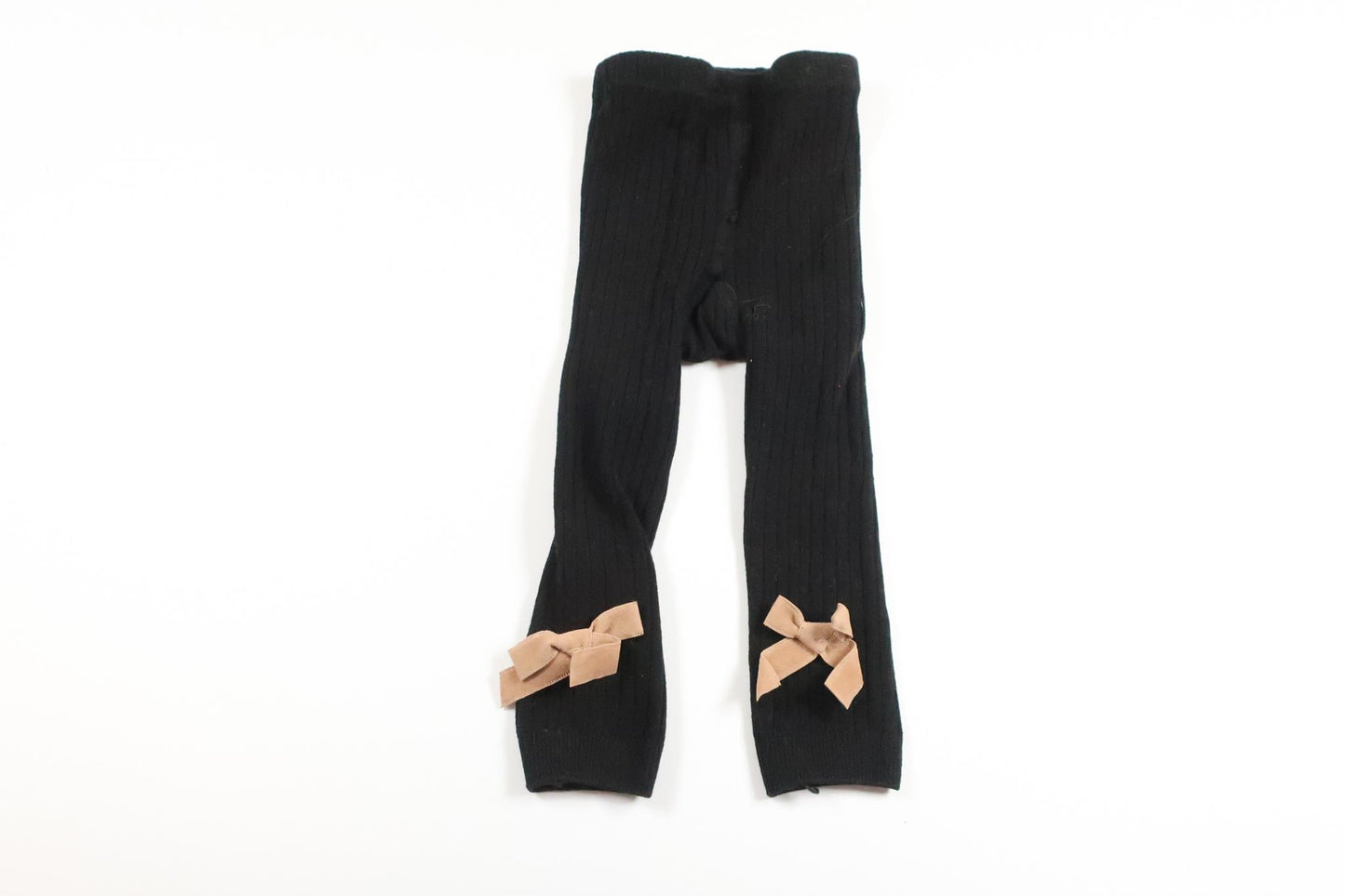 Tights with bow from Unknown - Size 68/74 - Black