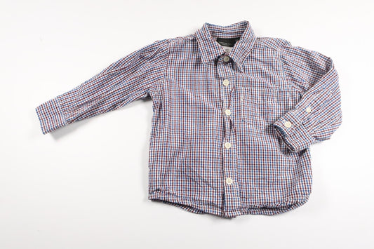 Shirt from Unknown - Size 80 - Burgundy