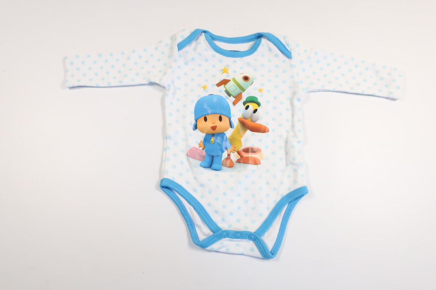 Body von Pocoyo – Größe 56 – Weiß