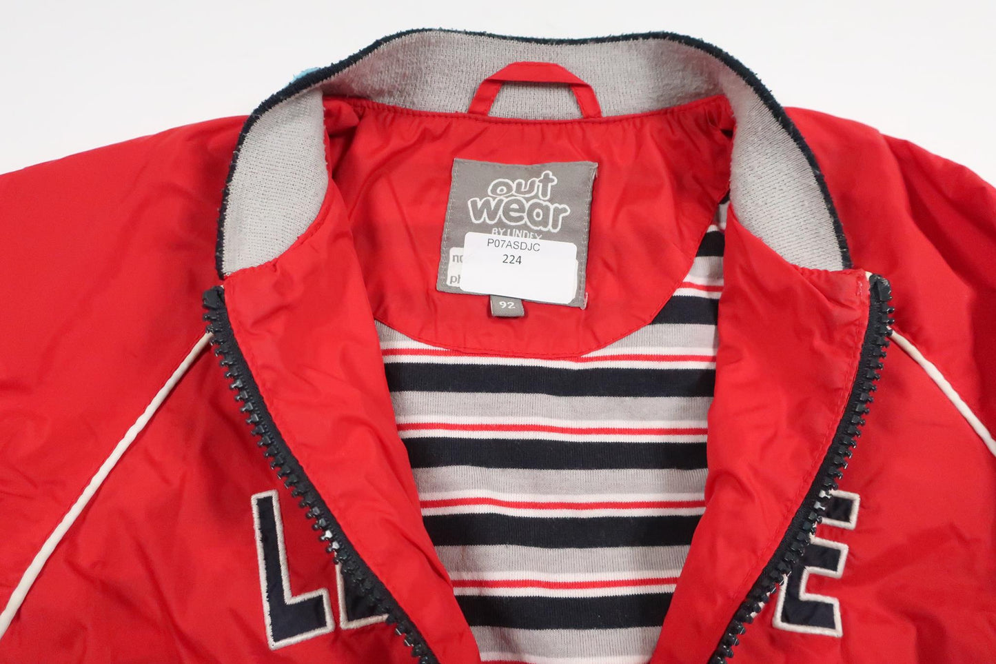 Windbreaker from Lindex - Size 92 - Red