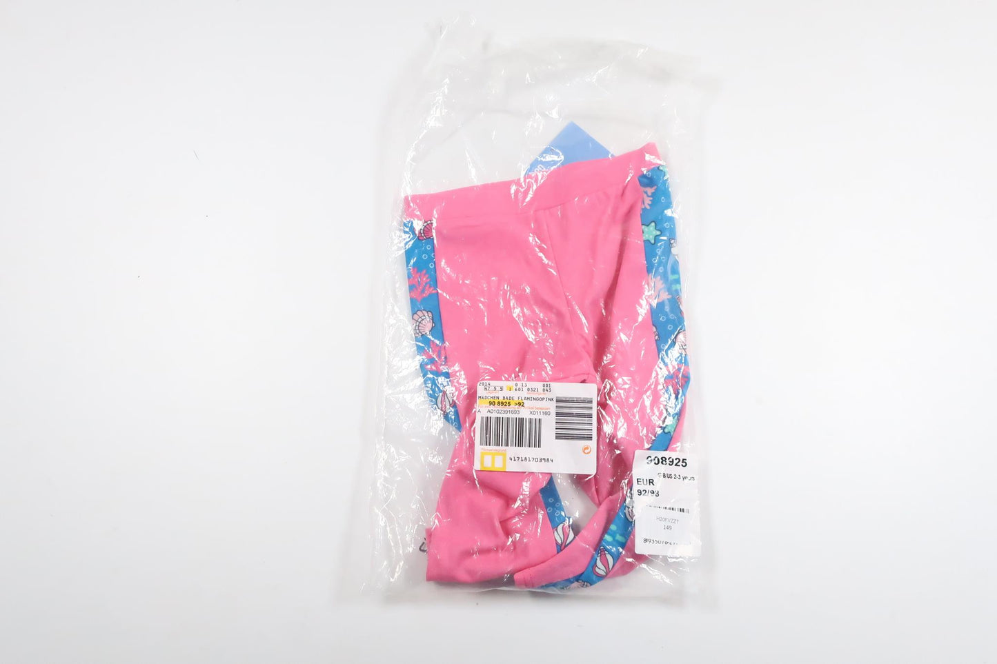 UV-Schutzhose von BPC – Größe 92/98 – Rosa
