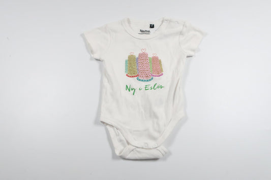 Bodysuit "New in Eslöv" from Unknown - Size 68 - White