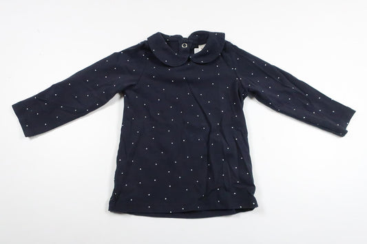 Sweater from H&M - Size 74 - Navy blue