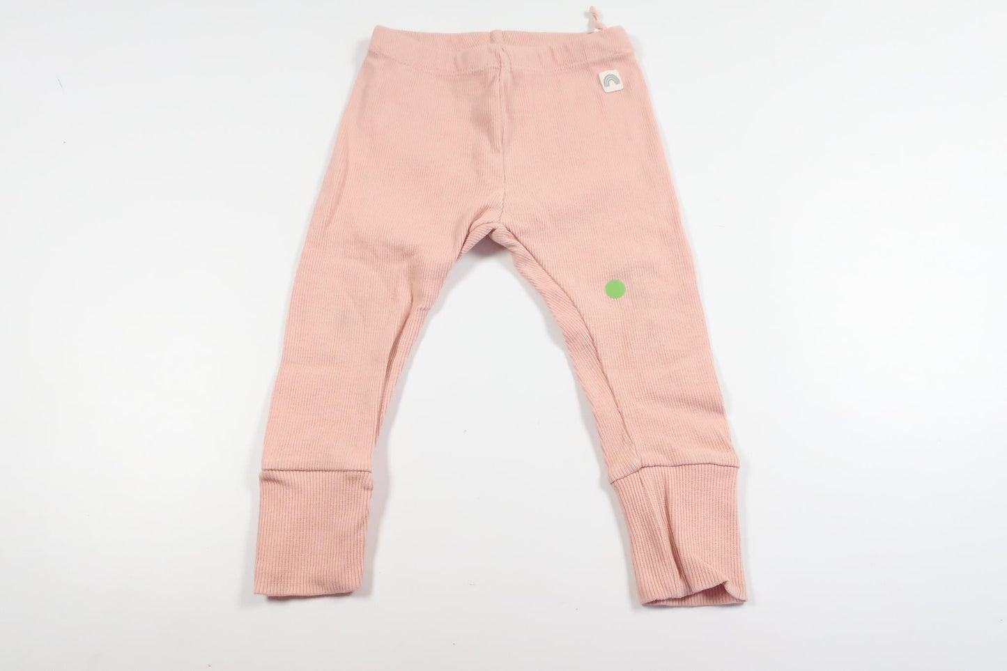 Ribbed trousers from Lindex - Size 74 - Pink