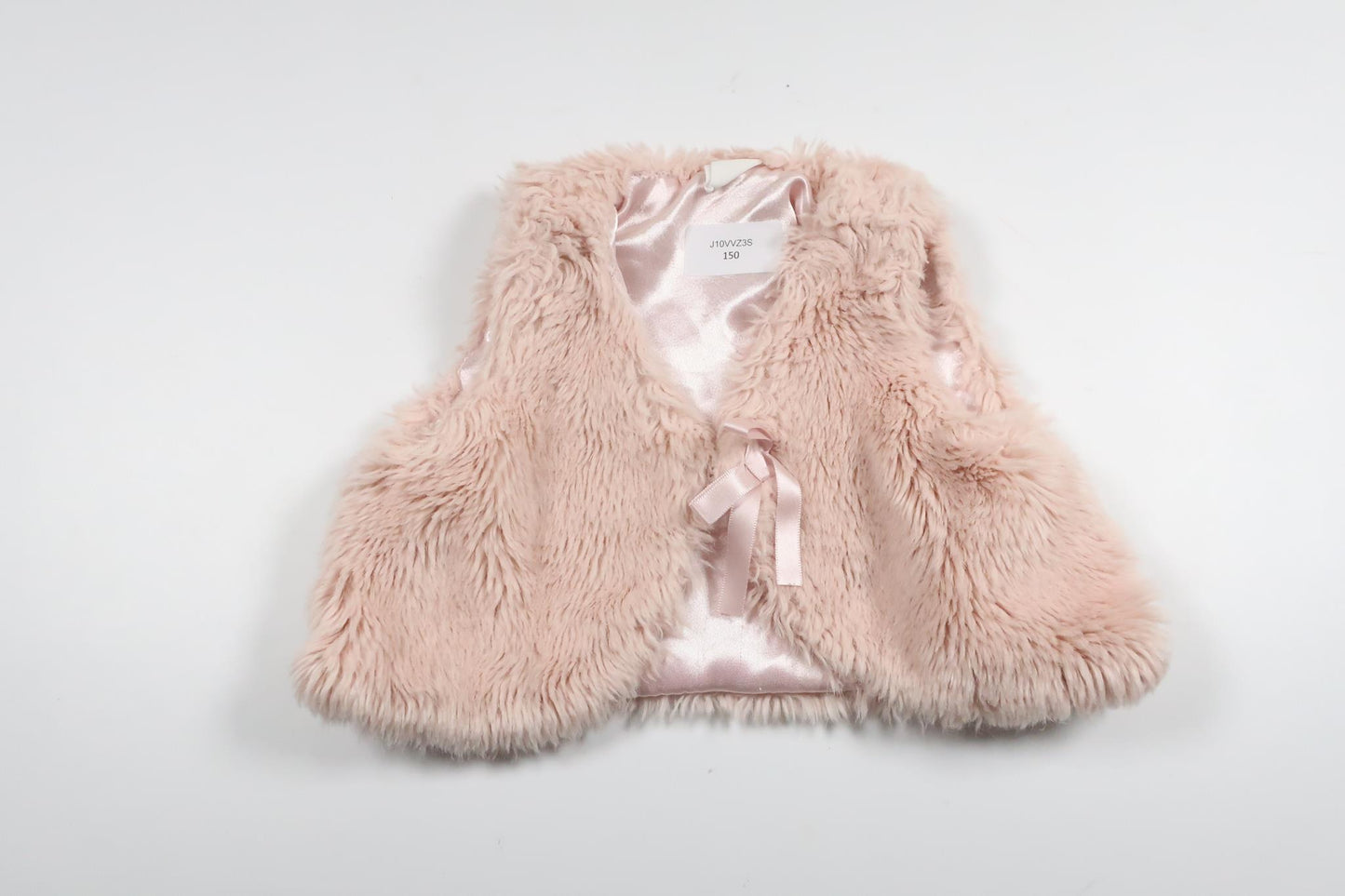 Kunstpelzweste von H&MM - Größe 68 - Rosa