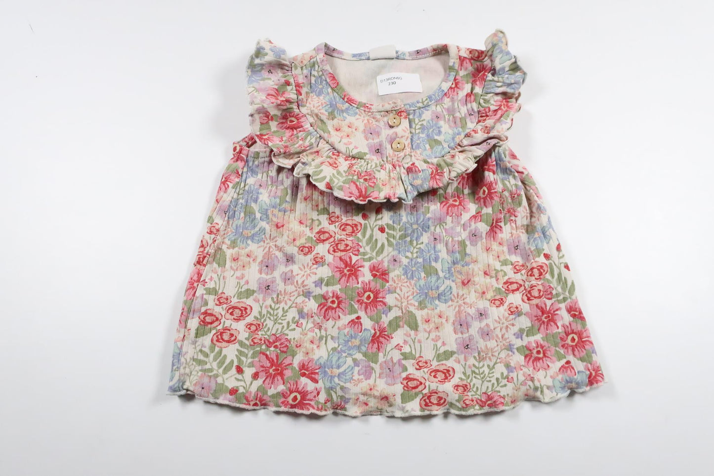 Geripptes Leinen von H&M - Größe 68 - Mehrfarbig