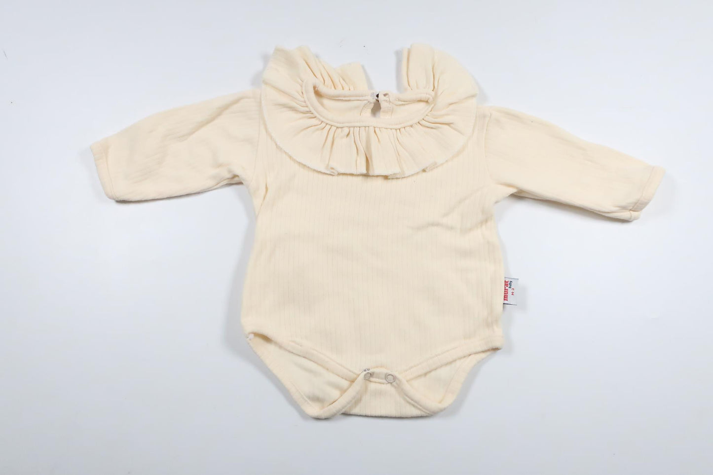 Ribbed body with collar from Murat Baby - Size 62 - Yellow