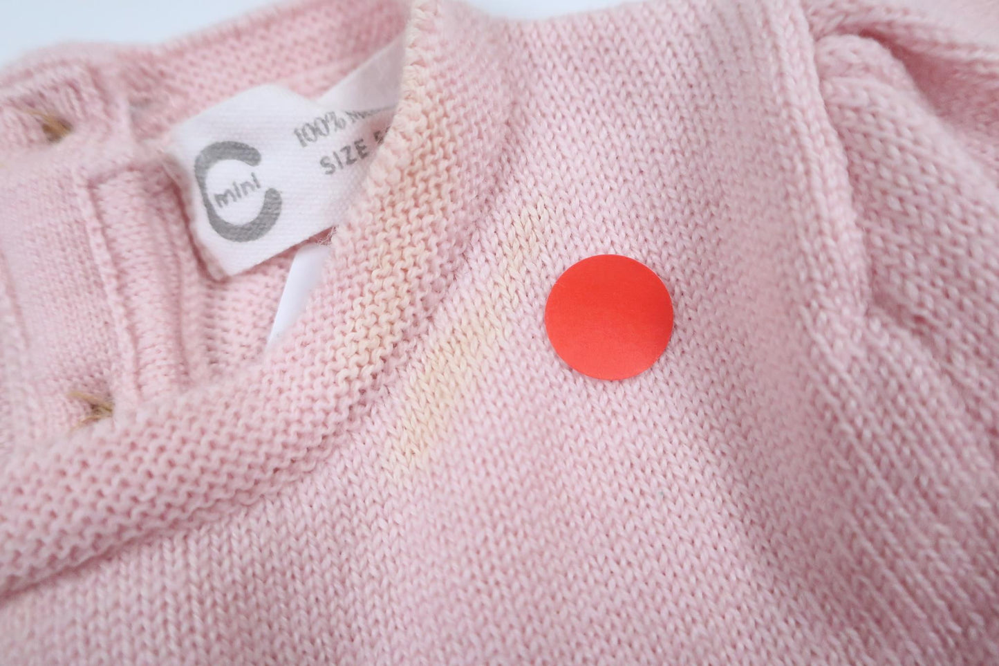 Dress in 100% merino wool from Cubus - Size 56 - Pink