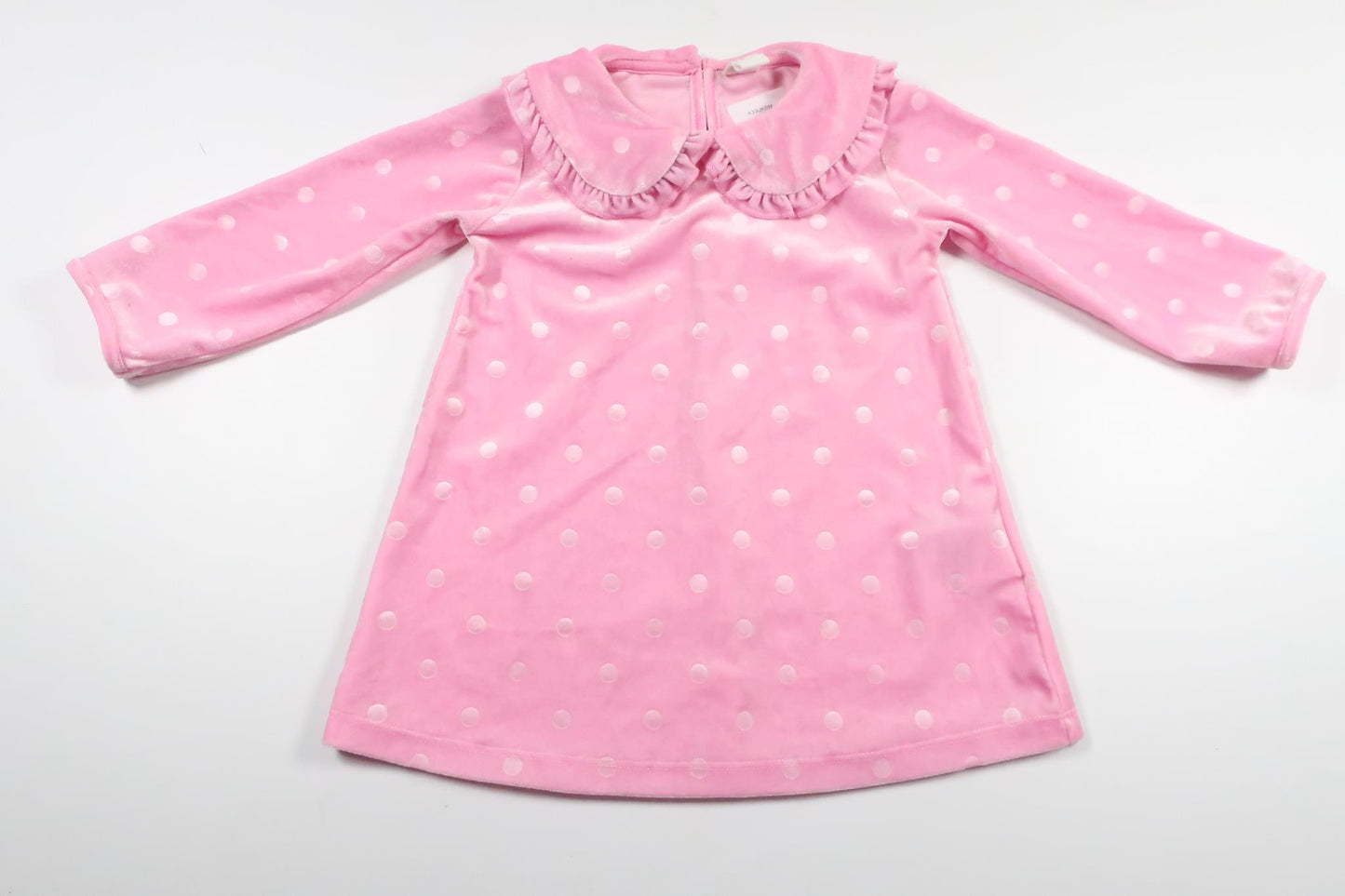 Velour dress from H&amp;M - Size 80 - Pink