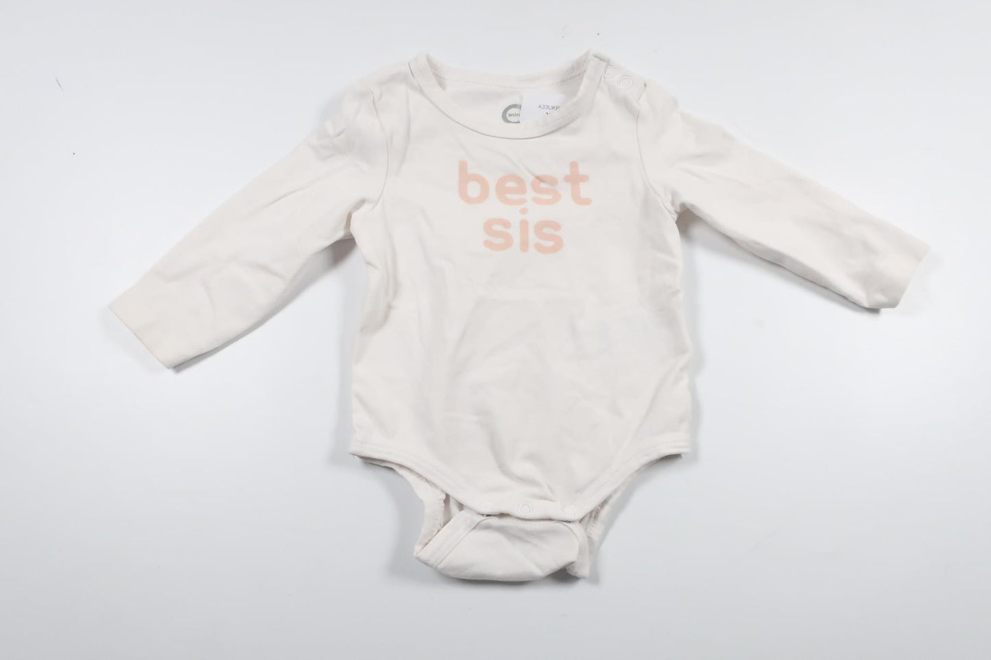 Bodysuit "Best Sis" from Cubus - Size 62 - White