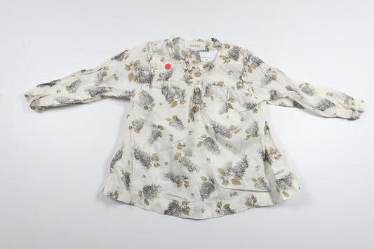 Tunika von Newbie – Größe 74 – Cremeweiß