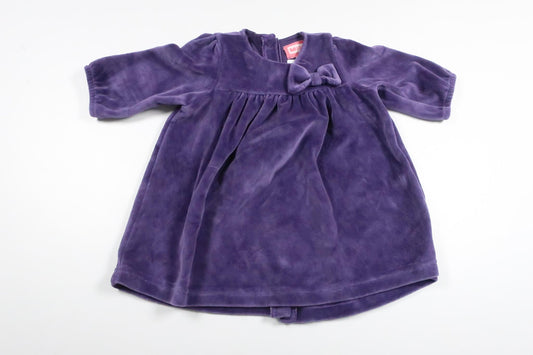 Velour dress from Mini - Size 62 - Purple