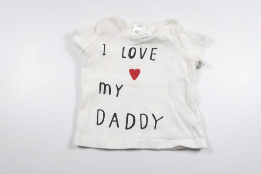 T-shirt from H&M - Size 56 - White