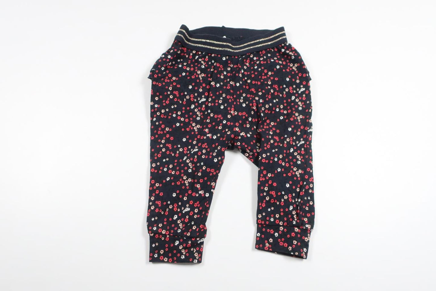 Ruffled trousers from Name It - Size 56 - Navy blue