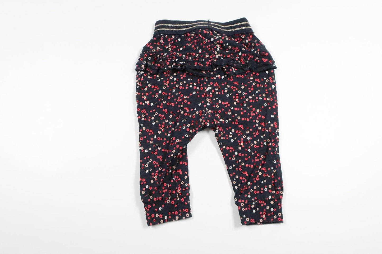 Ruffled trousers from Name It - Size 56 - Navy blue