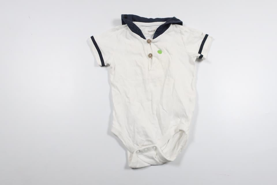 Body von Newbie – Größe 68 – Weiß