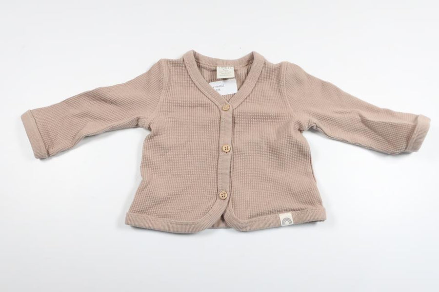 Strickjacke von Lindex – Größe 62 – Beige