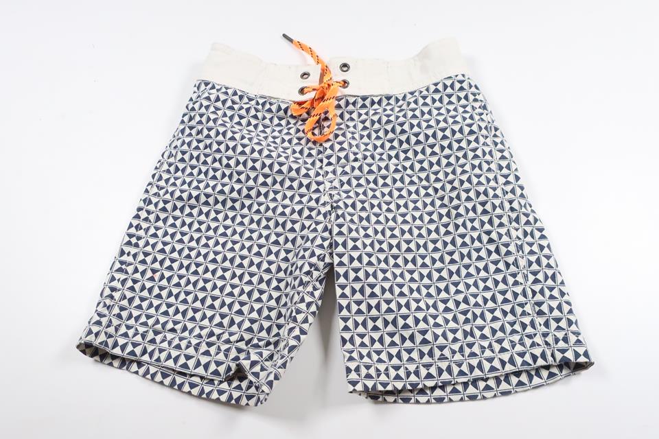 Badeshorts von Crewcuts – Größe 110/116 – Off-White