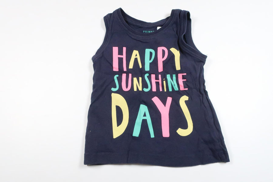 Tanktop von Primark – Größe 86 – Marineblau