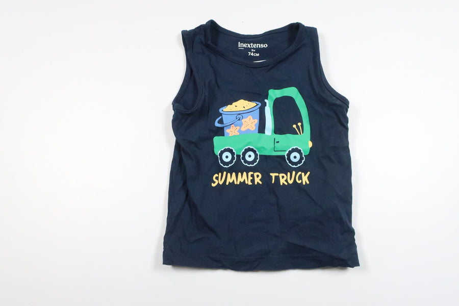 Tanktop von Inextenso – Größe 74 – Marineblau