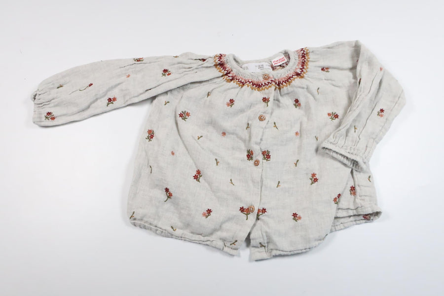 Tunika von Zara – Größe 86 – Grau