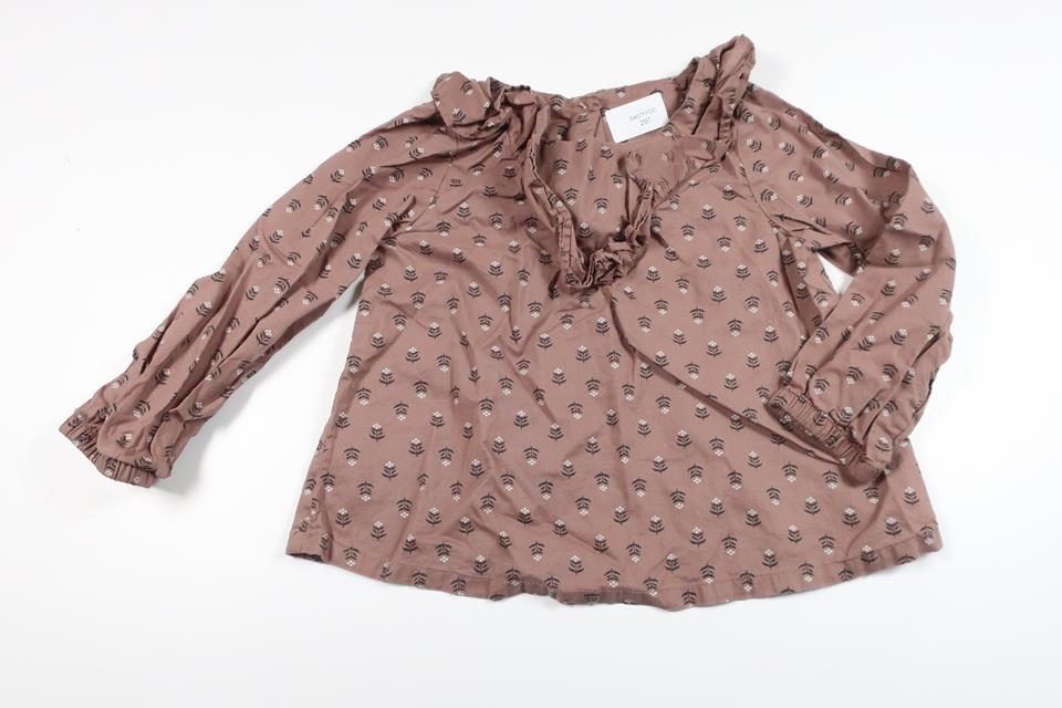 Tunika unbekannter Herkunft – Größe 86 – Braun