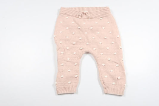 Knitted pants from H&M - Size 68 - Pink