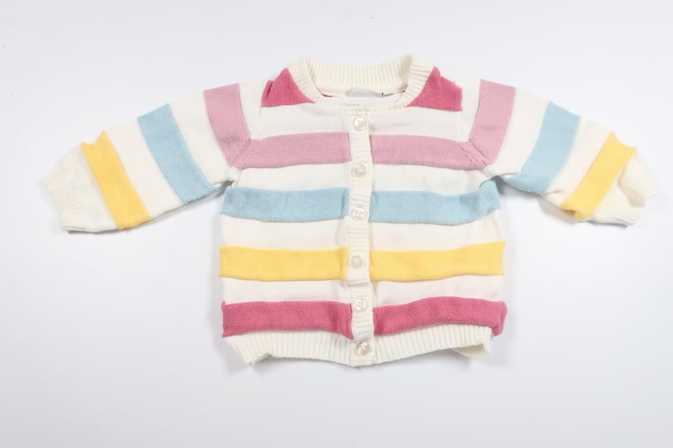 Gestreifte Strickjacke von Name It – Größe 74 – Mehrfarbig