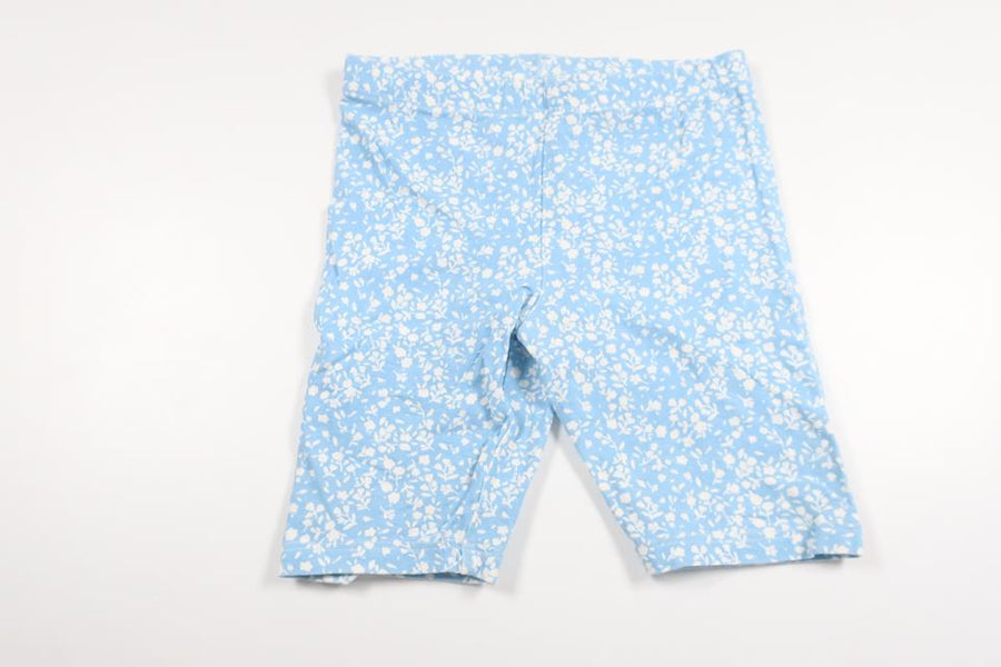 Shorts mit Blumenmuster von H&MM - Größe 98 - Blau