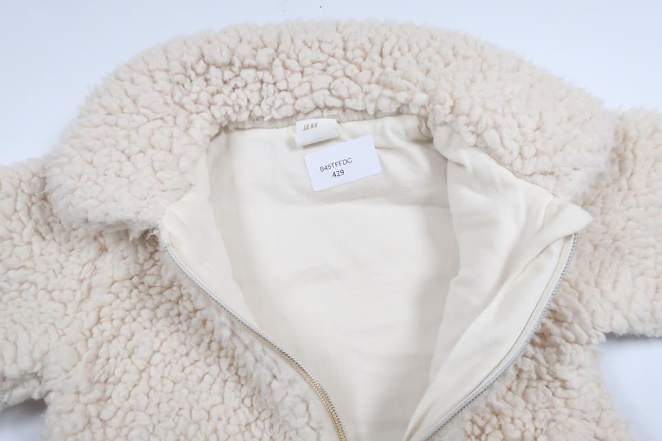 Jacke im Stapel von H&M - Größe 80 - Cremeweiß