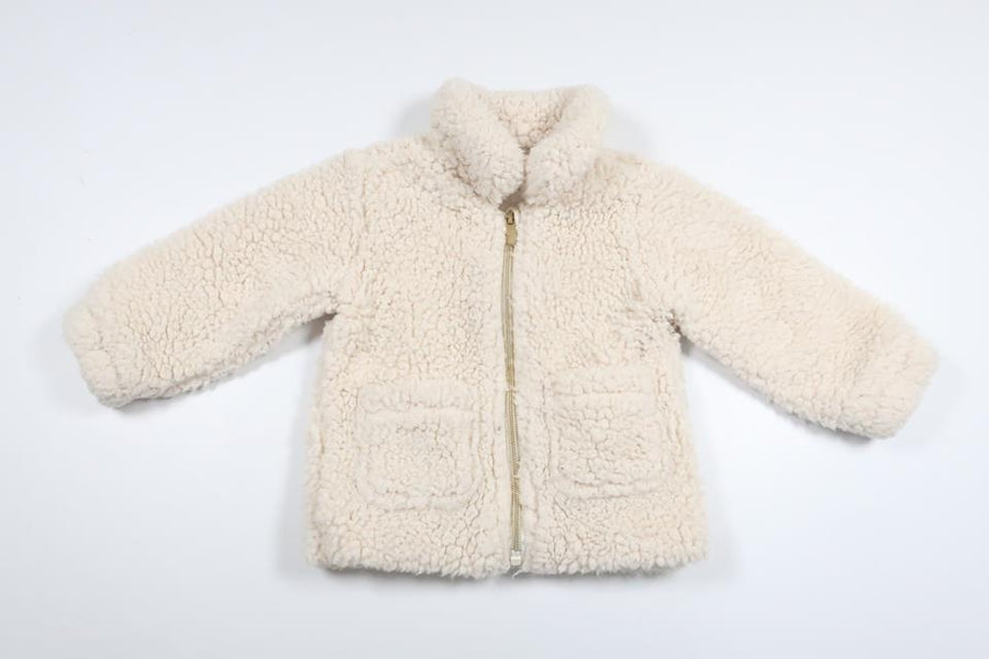 Jacke im Stapel von H&M - Größe 80 - Cremeweiß