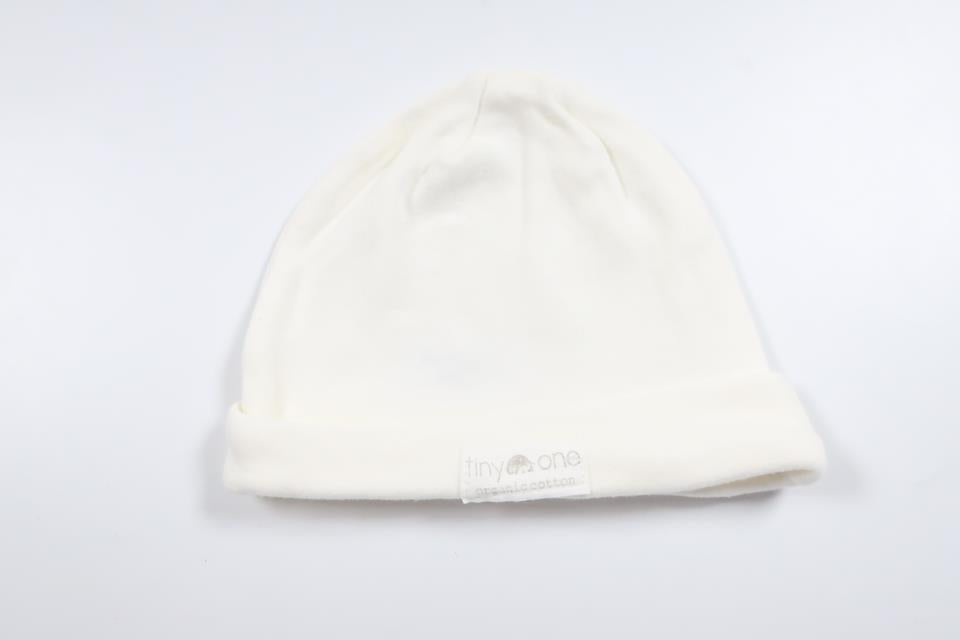 Mütze von Tiny One – Größe 56 – Weiß