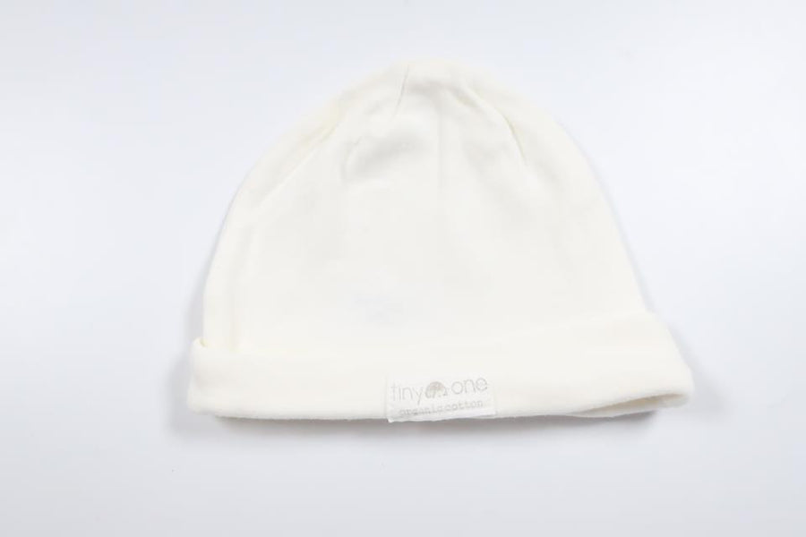 Mütze von Tiny One – Größe 56 – Weiß