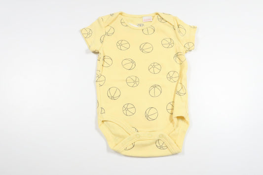 Bodysuit with balls from Zara - Size 62 - Yellow