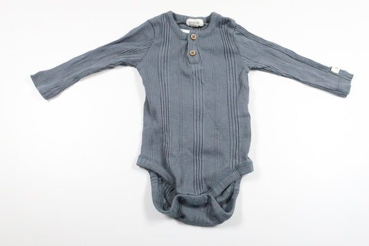 Gerippter Body von Newbie – Größe 62 – Blau