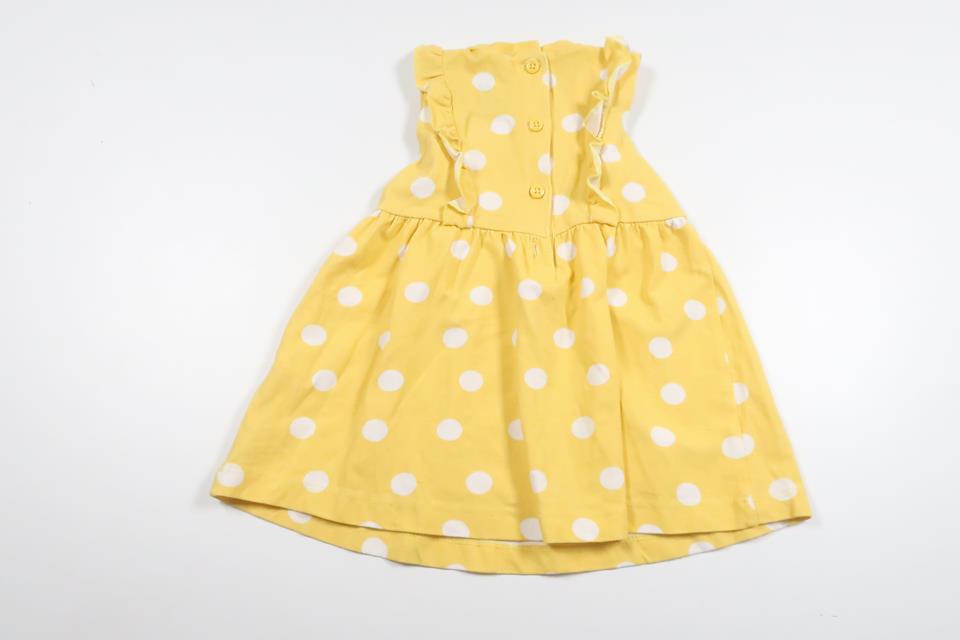 Gepunktetes Kleid von ICA I Love Eco – Größe 68 – Gelb