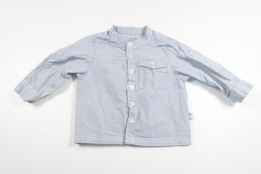 Striped shirt from Wheat - Size 62 - Blue