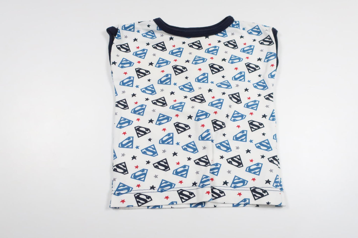 Sweatshirt „Superman“ von unbekannter Marke – Größe 74 – Weiß