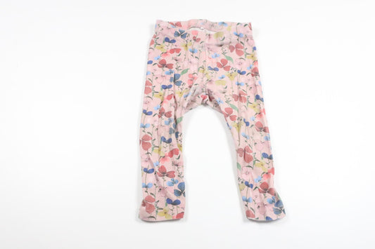 Floral pants from Name It - Size 68 - Pink