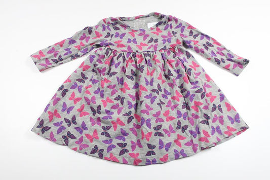 Dress from Casual Girls Wear - Size 74 - Grey