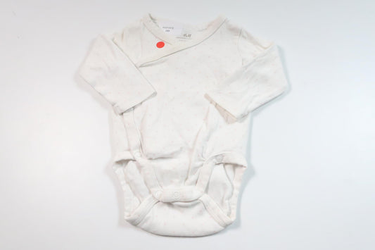 Wrap bodysuit from H&M - Size 56 - White