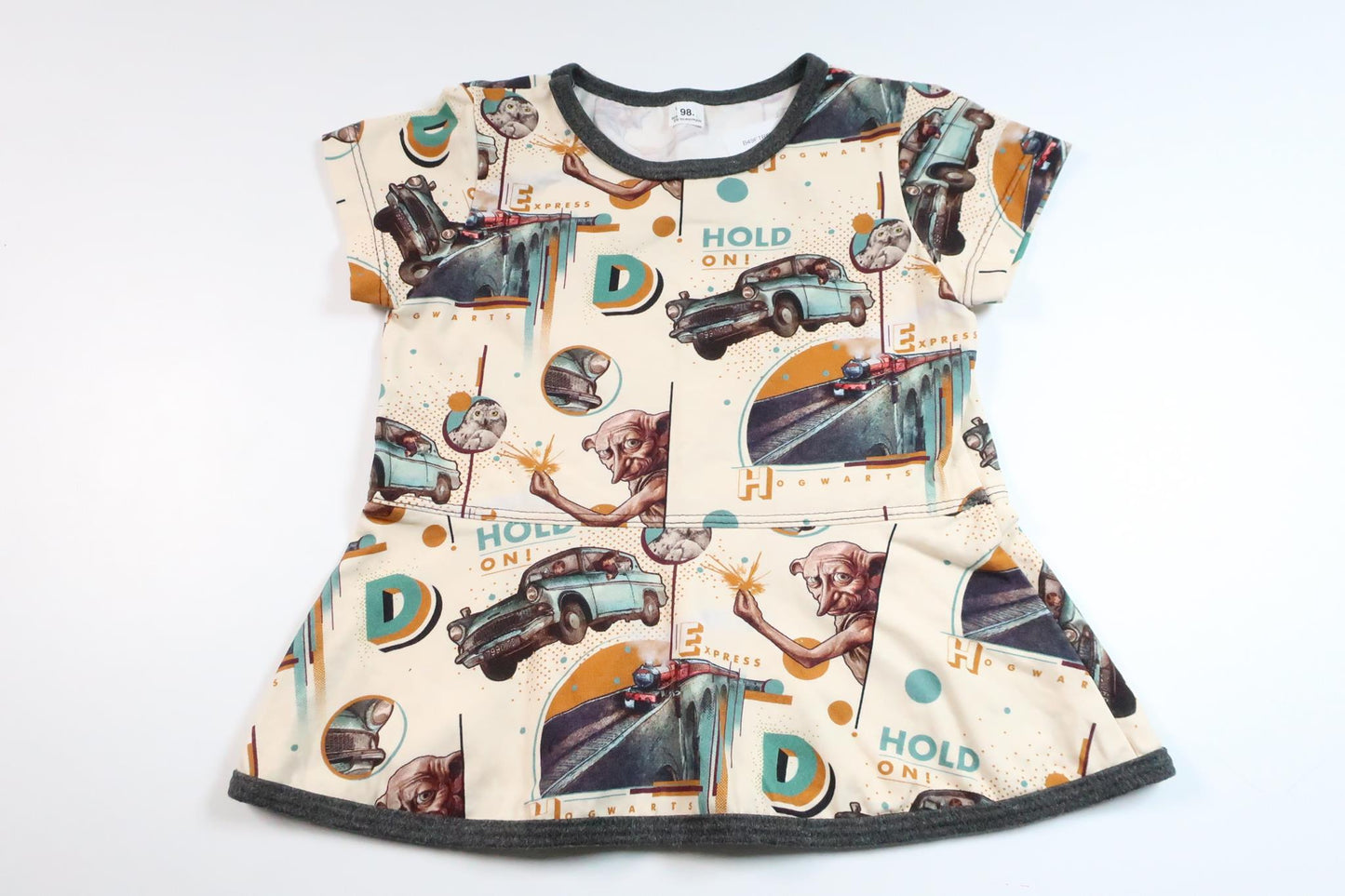 Tunic with Harry Potter motif from Unknown - Size 98 - Beige