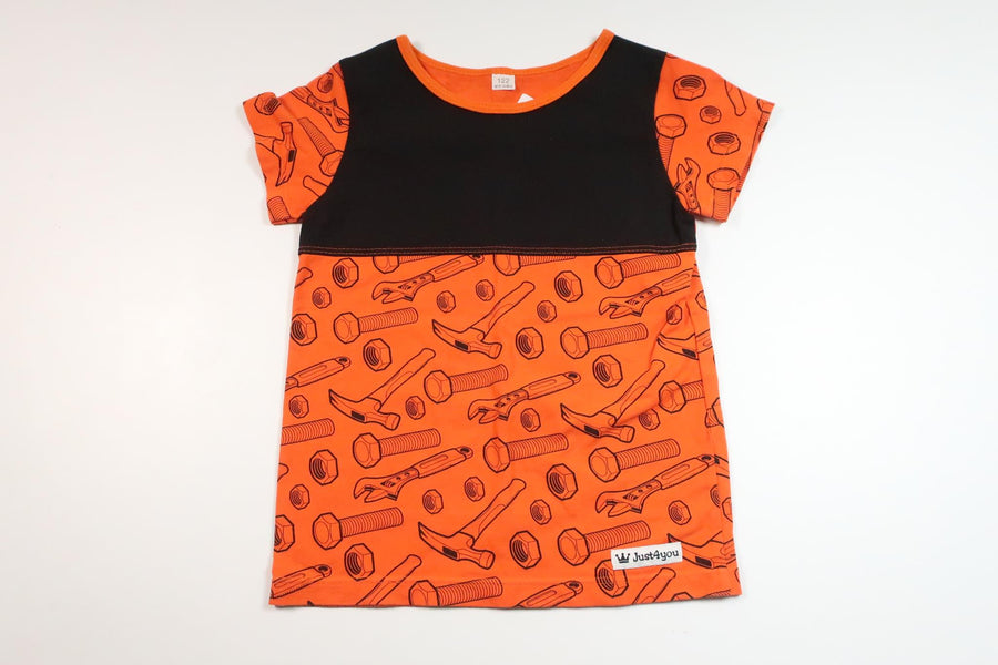 Pullover von unbekannter Marke – Größe 122 – Orange