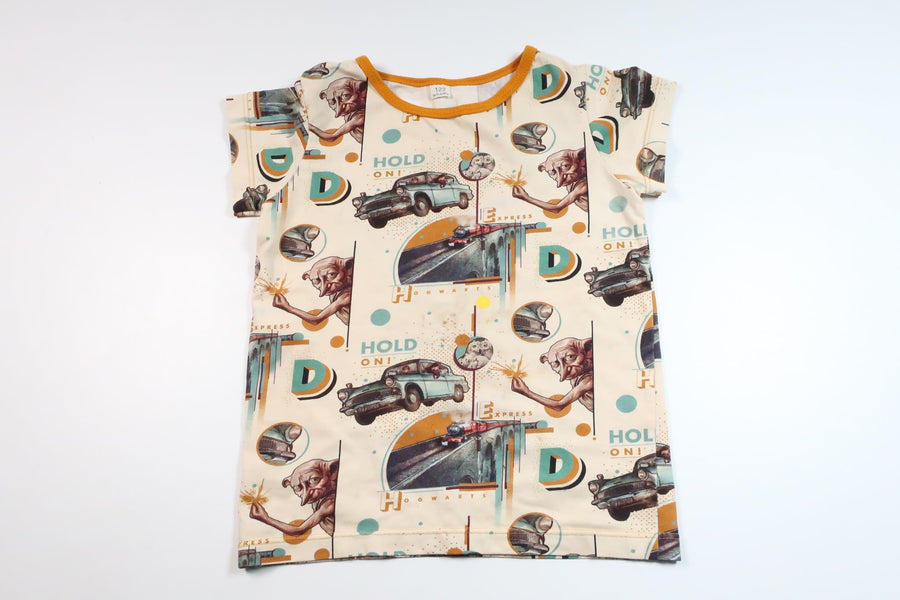 Pullover mit Harry-Potter-Motiv, Marke unbekannt – Größe 122 – Beige