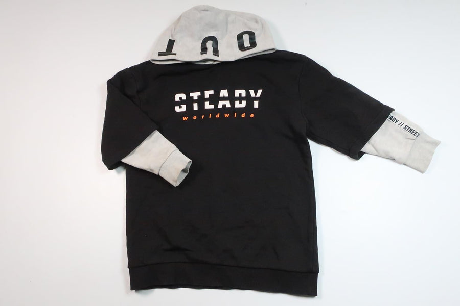 Sweatshirtkleid von Cubus – Größe 122/128 – Schwarz