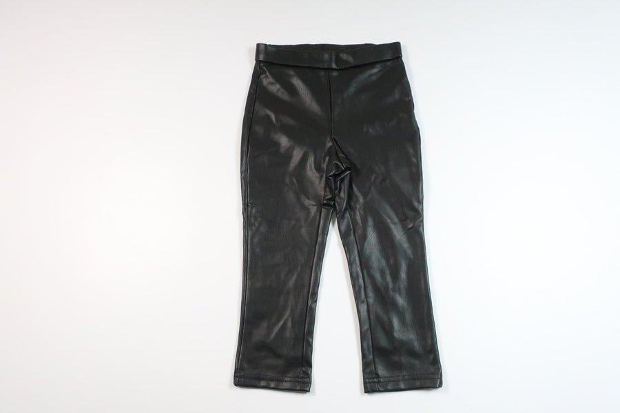 Faux leather pants from Unknown - Size 86/92 - Black