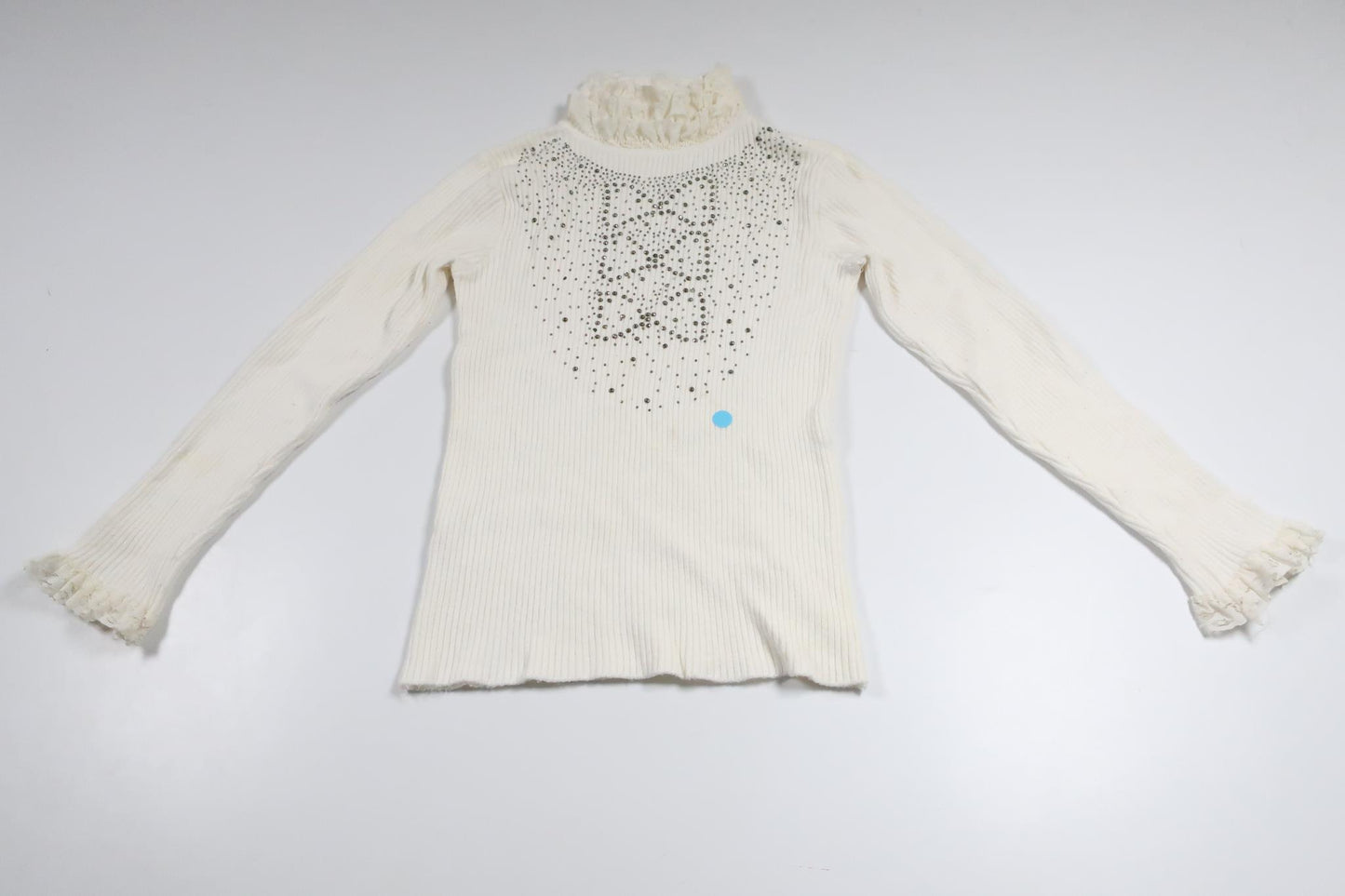 Ribbed sweater from Unknown - Size 122/128 - Off-white
